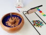 Innspiro Rocaille en verre ronde ivoire crème 3,8 mm 500g