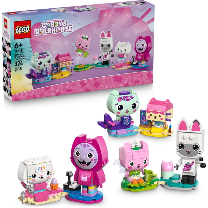 LEGO Gabby et la Maison Magique 11215 Les Gabbychats en Briques