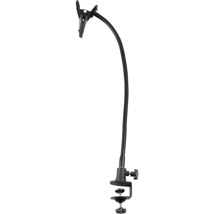Walimex Gooseneck avec pince de serrage et clip de studio Walimex Gooseneck avec pince de serrage et clip de studio