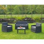 Meubles de jardin IPAE Progarden Iseo isec04ag (4 Pièces)