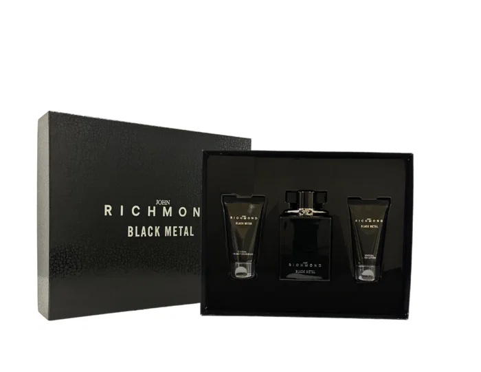 John Richmond Coffret Black Metal Homme