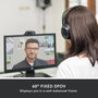 Logitech C505 - Webcam HD 720p avec Microphone, Angle de 60°, USB, Clip Universel, Pour Réunions et Cours en Ligne