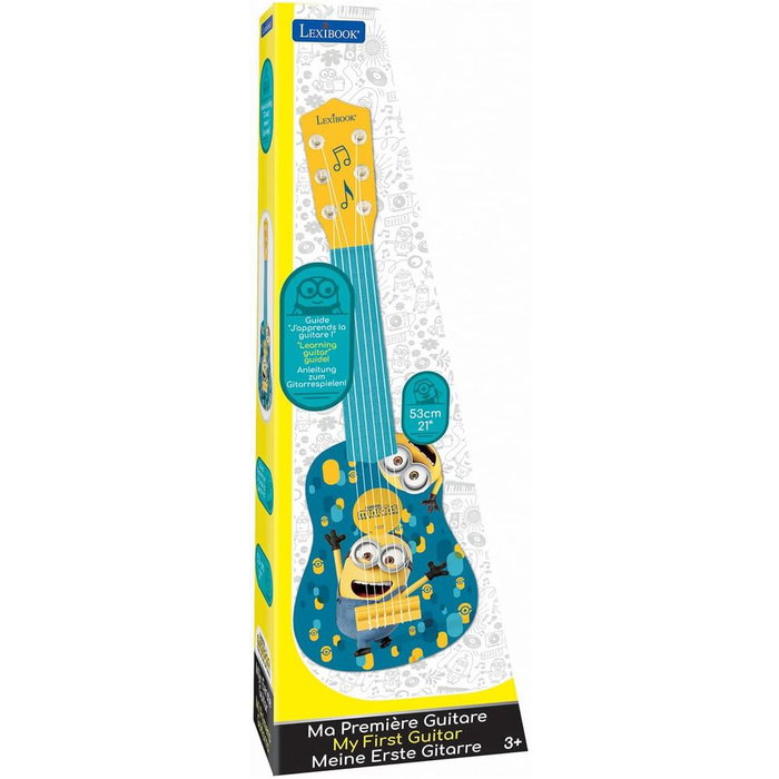 Lexibook Guitare Les Minions 6 cordes en nylon 53 cm
