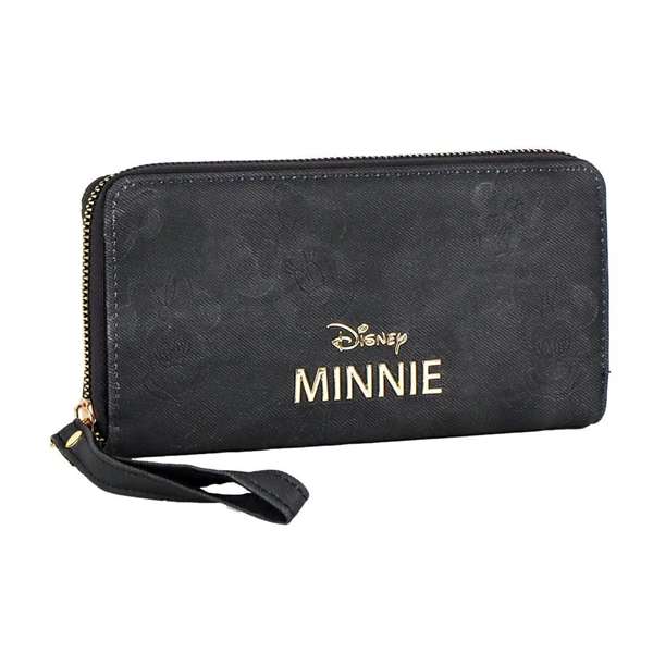 Cerdá Porte-monnaie Minnie en similicuir noir pour enfant (3 ans et plus) Cerdá Porte-monnaie Minnie en similicuir noir pour enfant (3 ans et plus)
