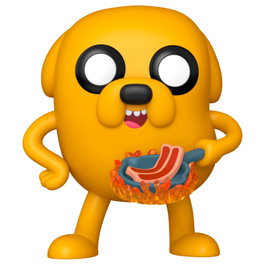 FUNKO Figurine POP! Adventure Time Jake avec pancakes au bacon