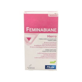 PILEJE Feminabiane Hierro Complément Alimentaire Fer 60 Gélules - Fatigue, Globules Rouges