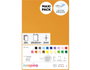 Innspiro Goma EVA jaune foncé feuilles adhésives 20x30cm x 2mm (20 unités)