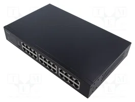 LOGILINK NS1324 Switch Ethernet Gigabit 24 ports RJ45 PoE noir