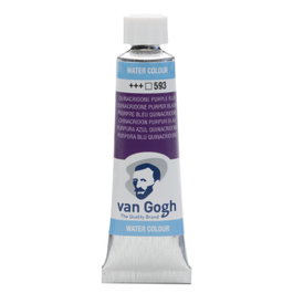 Van Gogh Aquarelle Tube 10 ml Pourpre Quinacridone Azuré 593