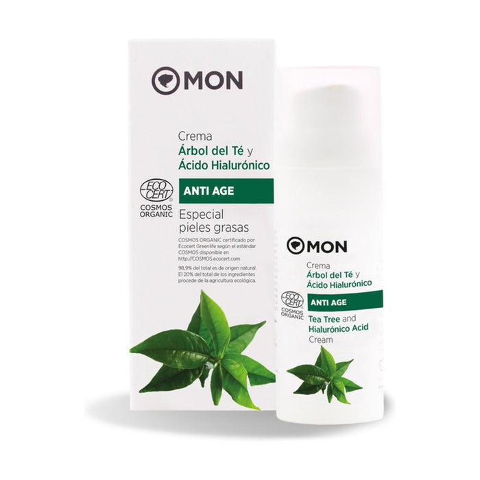 Mon Deconatur Crème à l'Arbre à Thé et Acide Hyaluronique 50ml
