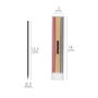 WOLFPACK LINEA PROFESIONAL Kit de 6 mines de rechange pour crayon de menuisier (3 mm)