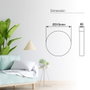 GSC Evolution Plafon de plafond LED Birai 18W 3000K