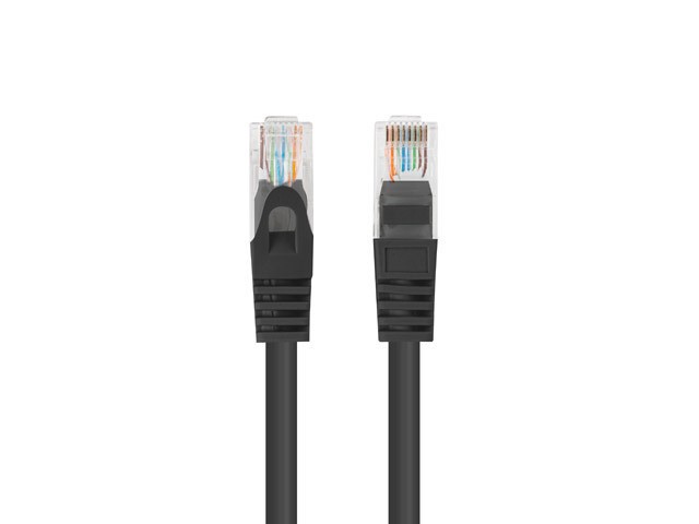Lanberg Câble Réseau Cat.6 U/UTP CCA 7.5m - Latiguillo Noir