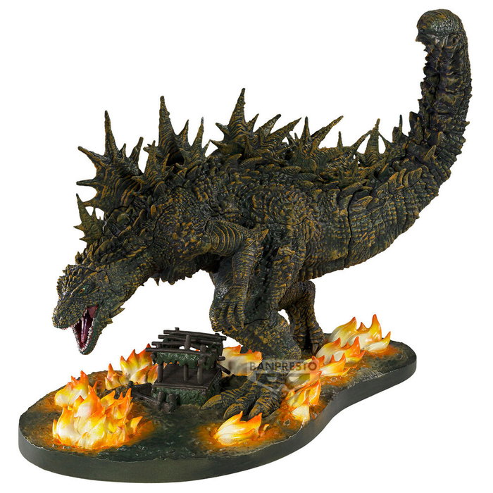Banpresto Godzilla Minus One Art Vignette - Godzilla (2023) Odo Island Attack Image Ver. de 18 cm