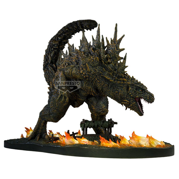 Banpresto Godzilla Minus One Art Vignette - Godzilla (2023) Odo Island Attack Image Ver. de 18 cm