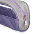 Pincello Étui en Tissu Transparent Surtis Dimensions 23x5.5x8 cm bleu violet rose (Set de 24)