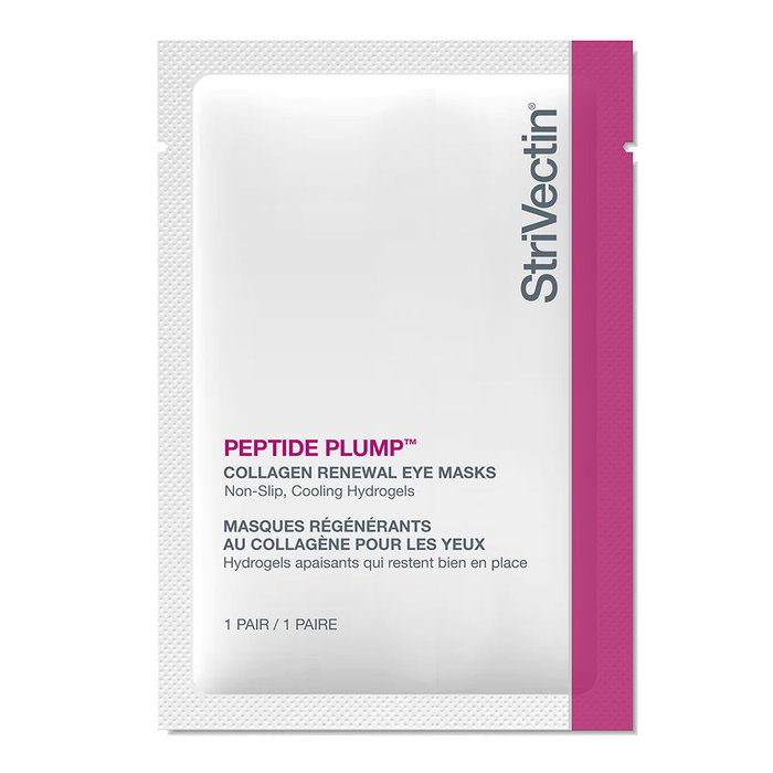 Strivectin PEPTIDE PLUMP - Masques pour les yeux au collagène et peptides, 6 paires, réduction des cernes, poches et rides Strivectin PEPTIDE PLUMP - Masques pour les yeux au collagène et peptides, 6 paires, réduction des cernes, poches et rides