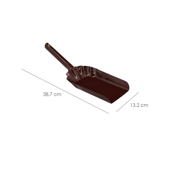 WOLFPACK LINEA PROFESIONAL Pelle métallique à manche 230 x 390 mm WOLFPACK LINEA PROFESIONAL Pelle métallique à manche 230 x 390 mm