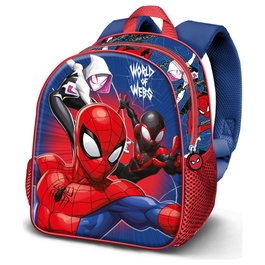 Karactermania Spiderman Mochila Basic Word Bleu