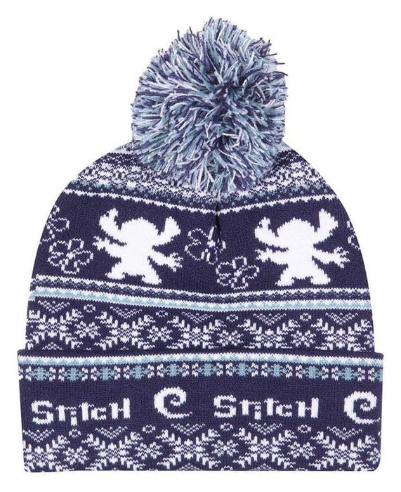 Lilo & Stitch bonnet Pom-Pom Fair Isle Lilo & Stitch bonnet Pom-Pom Fair Isle
