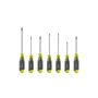 Ryobi Jeu de 7 Tournevis Magnétiques RHSDS7PC, Poignées Ergonomiques, Comprend PH1, PH2, PZ1, PZ2, T15, T20, T25 pour Travaux de Bricolage