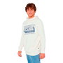 Sweat à capuche homme Rip Curl Down The Line Hood Blanc