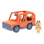 Moose Toys Voiture de Bluey - Véhicule familial 4x4 avec figurine Chilli et accessoires