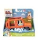 Moose Toys Voiture de Bluey - Véhicule familial 4x4 avec figurine Chilli et accessoires