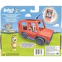 Bluey - Véhicule familial avec figurine Chilli et accessoires - Voiture de jeu avec toit ouvrant et autocollants