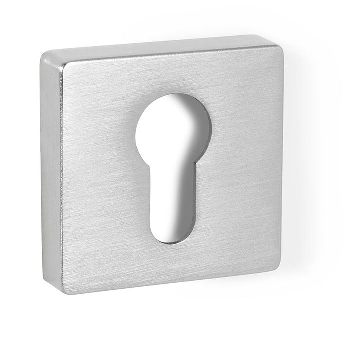 SYSTEM Serrure Carrée Nickel Mat, Noir Mat et Chrome Satiné Finition Chrome Satiné SYSTEM Serrure Carrée Nickel Mat, Noir Mat et Chrome Satiné Finition Chrome Satiné
