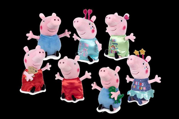 Play By Play - Peluche Peppa Pig 20 cm - Assortiment de Modèles