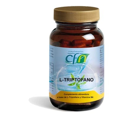 CFN L-Tryptophane 60 capsules - Complément alimentaire à 300 mg par gélule avec Vitamine B6 CFN L-Tryptophane 60 capsules - Complément alimentaire à 300 mg par gélule avec Vitamine B6