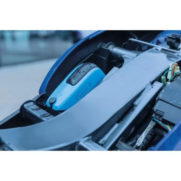 Abus 95835 Detecto BU SRA - Bloque-disque antivol 2.0 pour moto avec alarme, technologie Bluetooth, SmartX, batterie rechargeable et verrou 13.5 mm