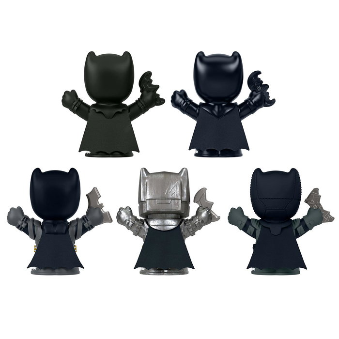 Little People Pack de 5 Figurines Collector Batman 85ème Anniversaire Jcc54 - Édition Spéciale Films (1989 à 2022)