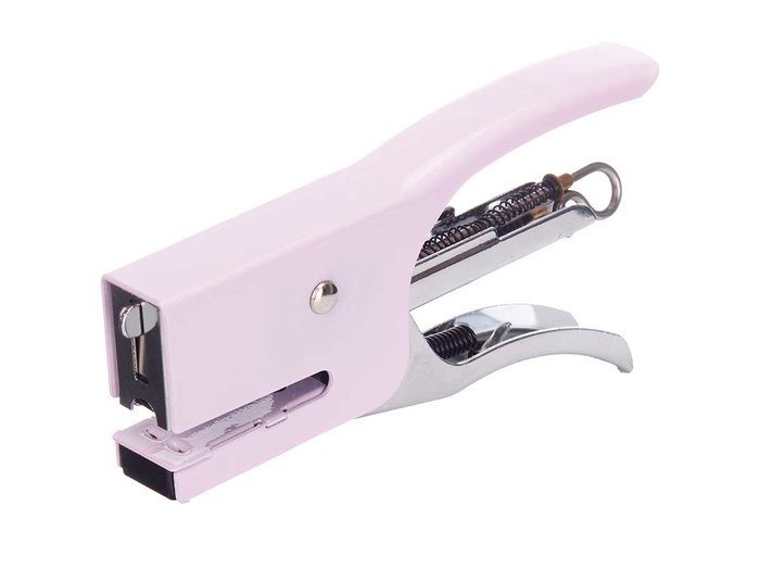 Pincello Agrafeuse 500 Agrafes Couleurs Assorties 10,5 cm Plastique Violet Rose Vert (Set de 24)