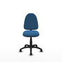 PIQUERAS Y CRESPO Chaise de bureau Aýna bleu clair sans accoudoirs