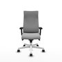 Piqueras Y Crespo Fauteuil Albacete Gris Clair avec Mécanisme Synchrone et Accoudoirs 2D