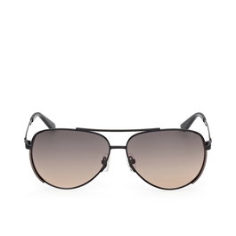 Guess Lunettes de Soleil Pilote pour Femme en Métal, Verres 58 mm, Branches 140 mm - Réf. GU00193 01B