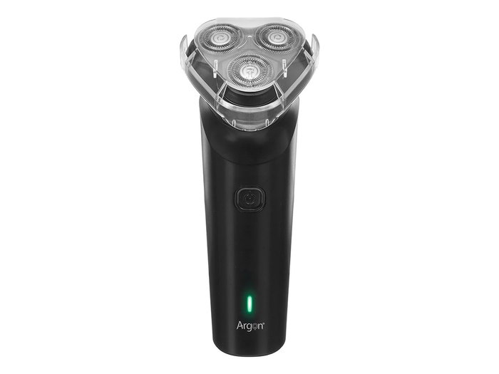 Argon Tondeuse à barbe 3 têtes Noir 600mAh USB rechargeable 5.7 x 15.8 x 5.5 cm (Set de 12)