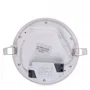 Plaque LED Circulaire 12W 860Lm 4200K Blanc Finition Aluminium GR-RDP09-12W-W-EP02