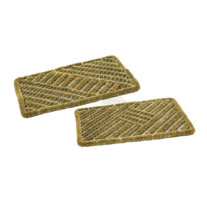 Hidalgo Paillasson coco/acier 60 x 40 x 3,5 cm antidérapant extérieur marron Hidalgo Paillasson coco/acier 60 x 40 x 3,5 cm antidérapant extérieur marron