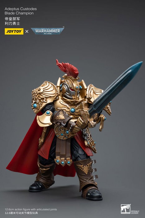 Warhammer 40k figurine 1/18 Adeptus Custodes Blade Champion 12 cm Warhammer 40k figurine 1/18 Adeptus Custodes Blade Champion 12 cm