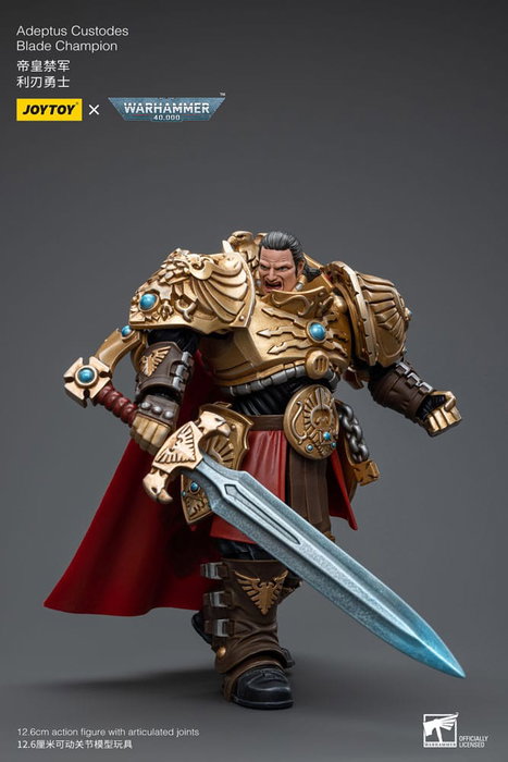Warhammer 40k figurine 1/18 Adeptus Custodes Blade Champion 12 cm Warhammer 40k figurine 1/18 Adeptus Custodes Blade Champion 12 cm