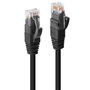 Lindy Câble réseau RJ45 Cat.6 U/UTP LSZH Gigabit Ethernet 1 mètre - Noir
