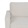 BigBuy Home Canapé trois places 213 x 87 x 90 cm Blanc Métal