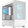 Fractal Design Pop Mini Air RGB TG Clear White Boîtier PC Mini Tour Blanc Micro ATX Mini-ITX