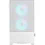 Fractal Design Pop Mini Air RGB TG Clear White Boîtier PC Mini Tour Blanc Micro ATX Mini-ITX