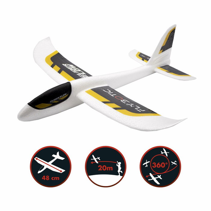 Silverlit Glider Flow - Avion Planeur 50 cm avec Loopings Silverlit Glider Flow - Avion Planeur 50 cm avec Loopings