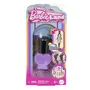 Barbie - Poupée Mini-Barbieland Fashionistas JCP97 - 3.8 cm, flacon coeur, look unique et changement de couleur surprise - Pour enfants dès 4 ans