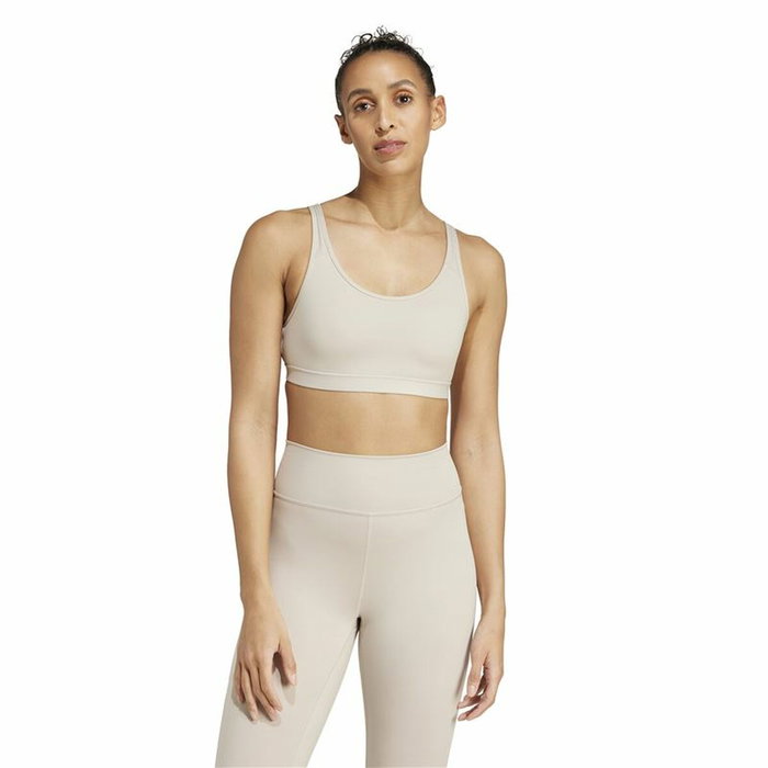 Soutien-gorge de Sport Adidas All Me Essentials Medium Beige